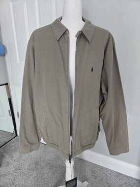 NWT Vtg 90s Polo Ralph Lauren Windbreaker Harrington Jacket - Men’s L